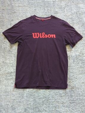 WilsonPurple Short Sleeve Tee Size Small